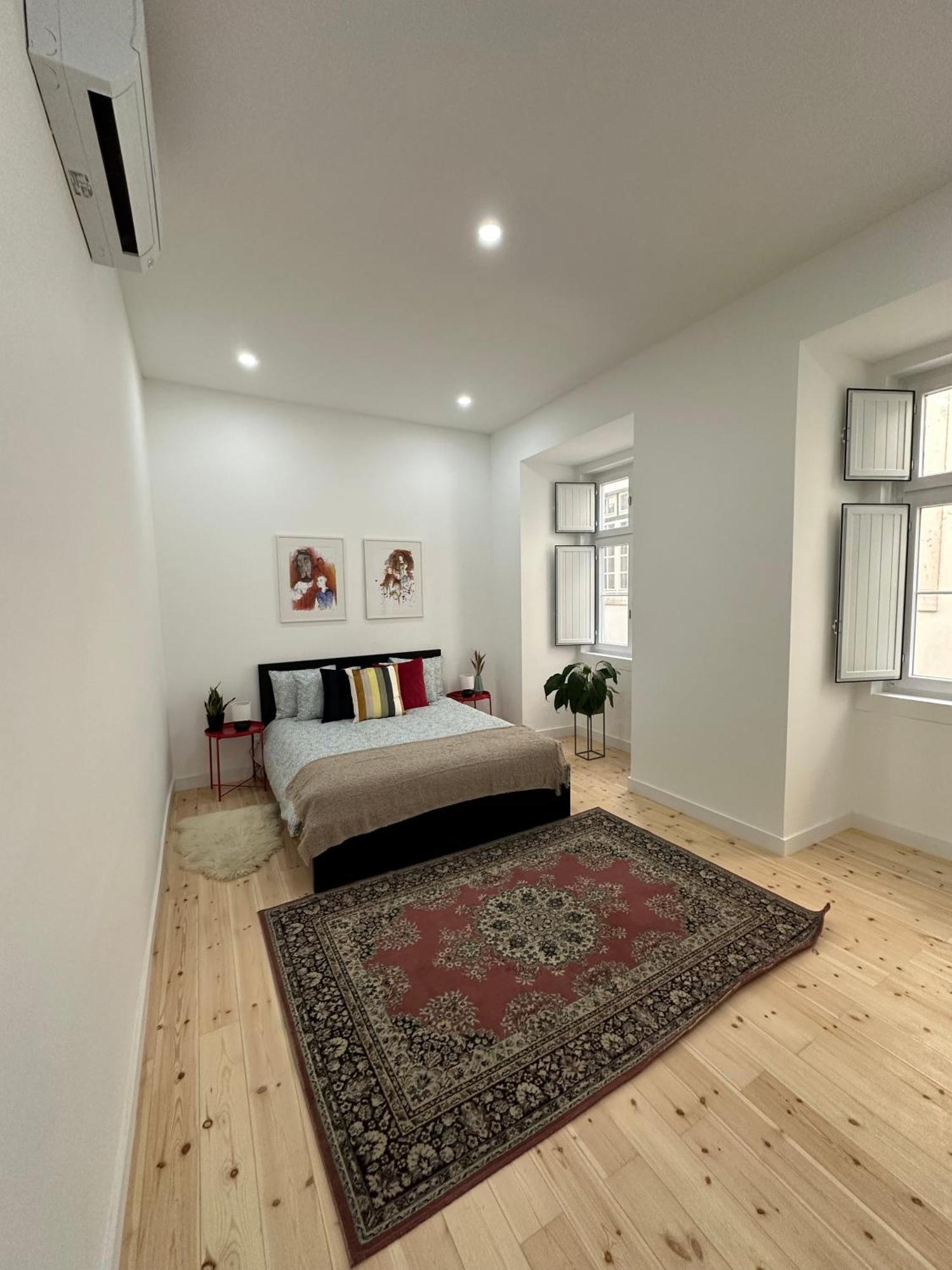 Modern Bedroom In Lisbon Luaran gambar